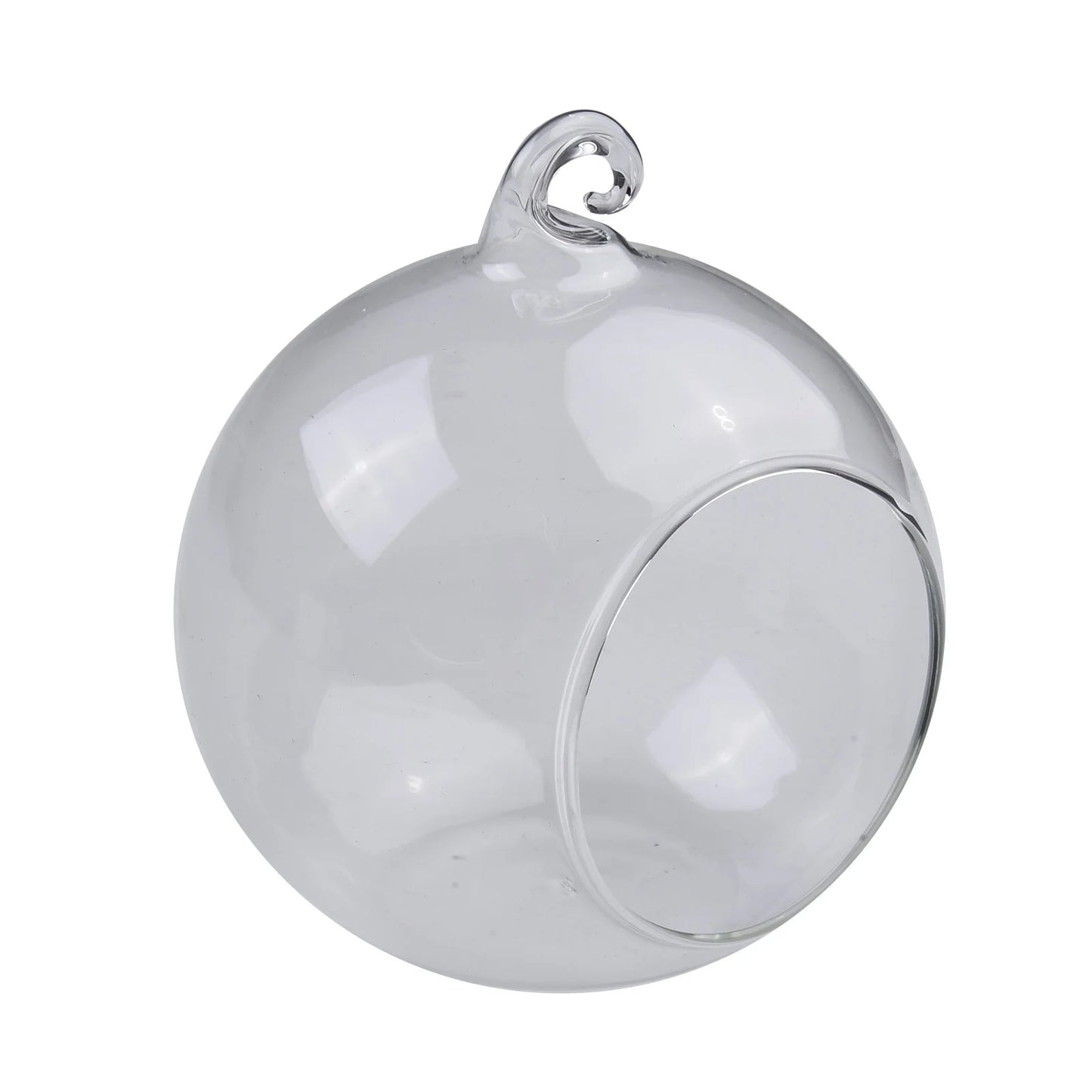 Hanging Glass Ball Vase Terrarium — Succulent Eco Vase Micro Landscape Container for Home & Wedding Decor