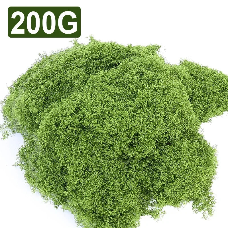 500/30G Artificial Green Plants Eternal Life Moss Mini Landscape Fake Grass DIY Crafts Garden Home Decoration