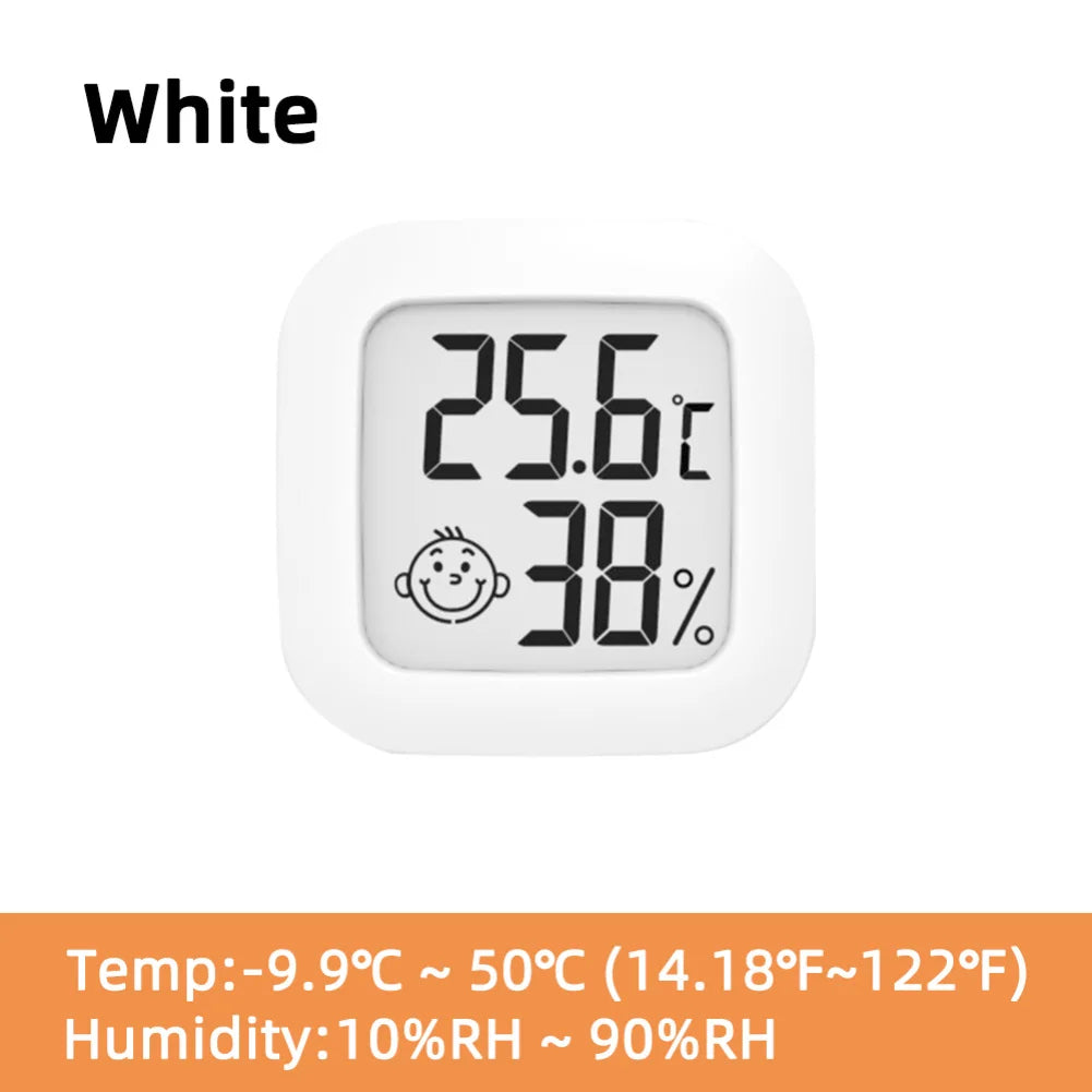 Digital Terrarium Thermometer & Hygrometer — LCD Temperature Humidity Meter for Reptile Tanks