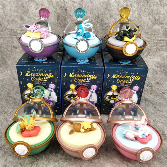 Pokemon Dreaming Case Blind Box — Pikachu, Gengar, Latias & Latios Anime Figures Christmas Gift