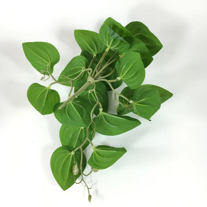 Artificial Terrarium Plants — Realistic Tropical Leaves for Reptile & Plant Tanks