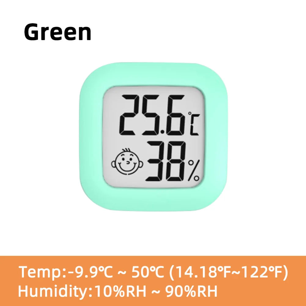 Digital Terrarium Thermometer & Hygrometer — LCD Temperature Humidity Meter for Reptile Tanks