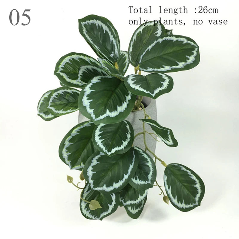 Artificial Terrarium Plants — Realistic Tropical Leaves for Reptile & Plant Tanks