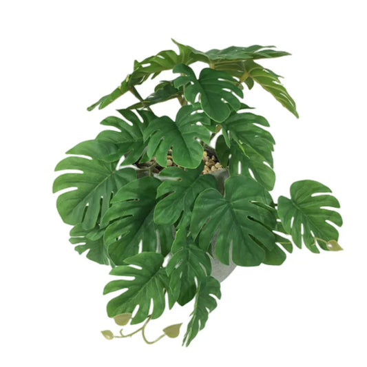 Artificial Terrarium Plants — Realistic Tropical Leaves for Reptile & Plant Tanks