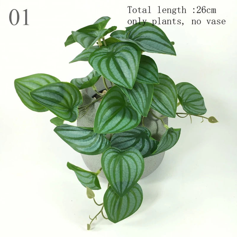 Artificial Terrarium Plants — Realistic Tropical Leaves for Reptile & Plant Tanks