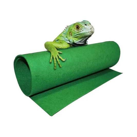 Reptile Carpet Terrarium Bedding — Substrate Liner for Lizard, Tortoise & Snake (15.75"-39.37")