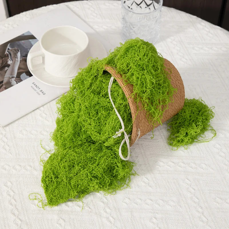 Eternal Life Moss 200g — Premium Preserved Green Moss for Terrarium Decor