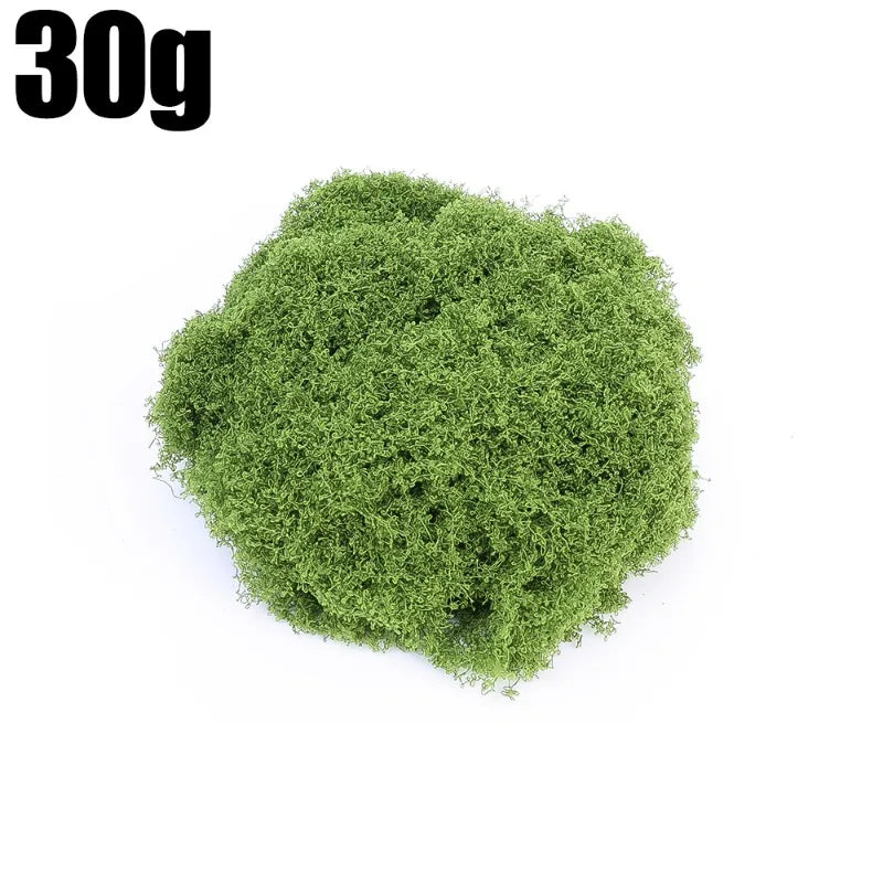 500/30G Artificial Green Plants Eternal Life Moss Mini Landscape Fake Grass DIY Crafts Garden Home Decoration