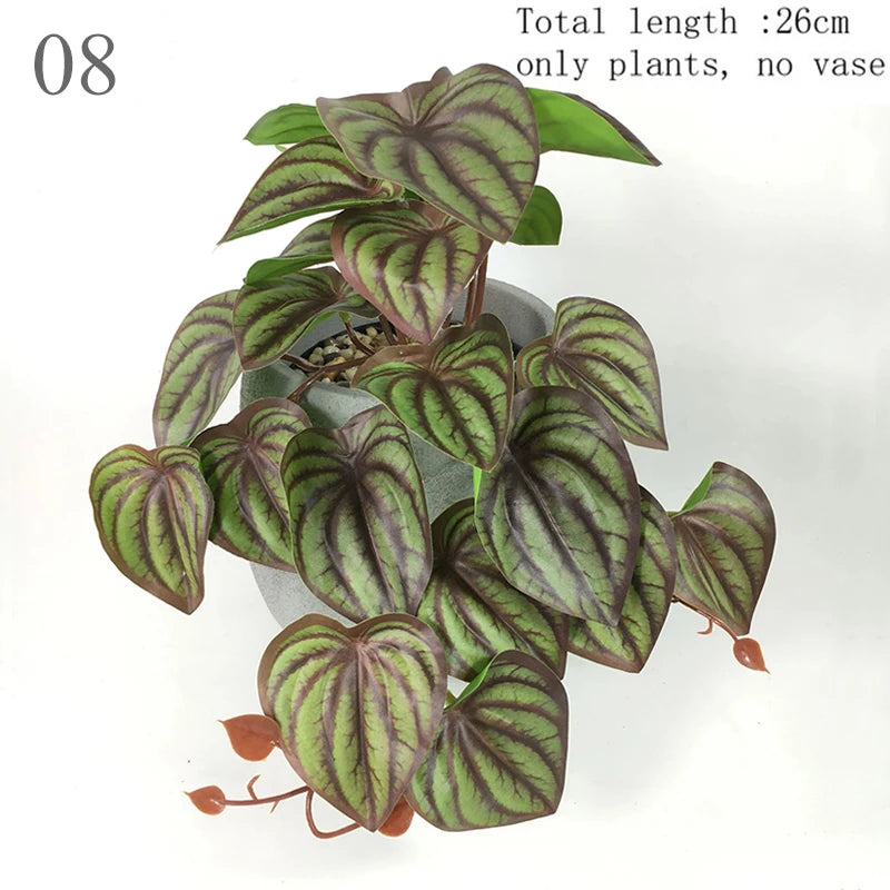 Artificial Terrarium Plants — Realistic Tropical Leaves for Reptile & Plant Tanks