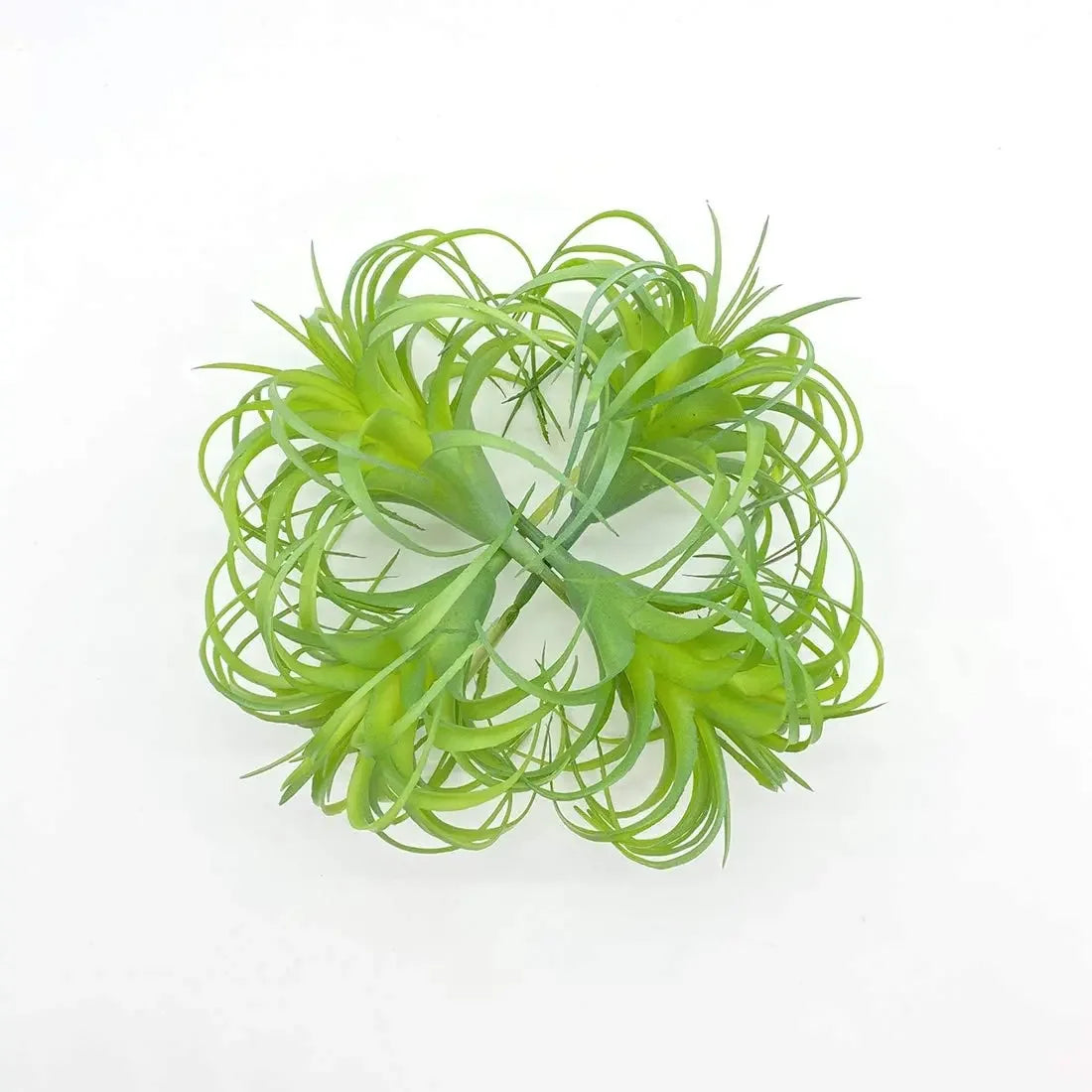 Artificial Air Plants 4 Pack — Faux Tillandsia for Glass Terrarium Decor