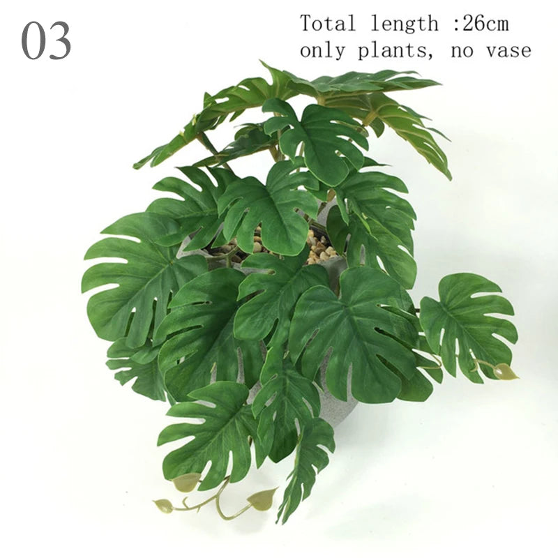 Artificial Terrarium Plants — Realistic Tropical Leaves for Reptile & Plant Tanks