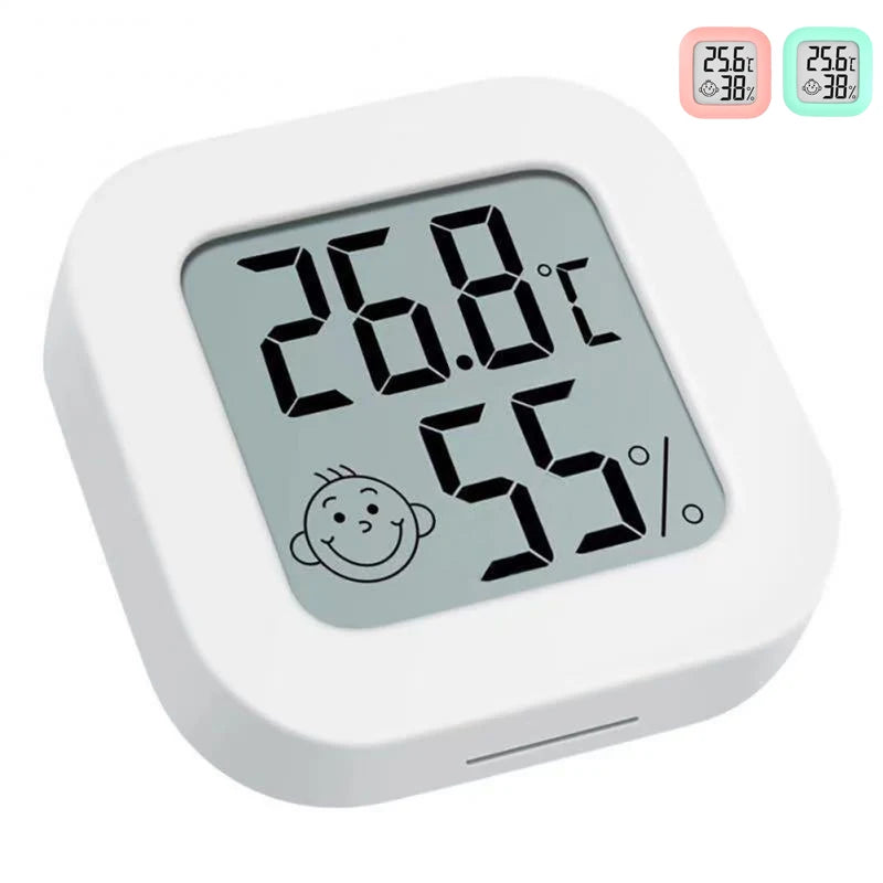 Digital Terrarium Thermometer & Hygrometer — LCD Temperature Humidity Meter for Reptile Tanks