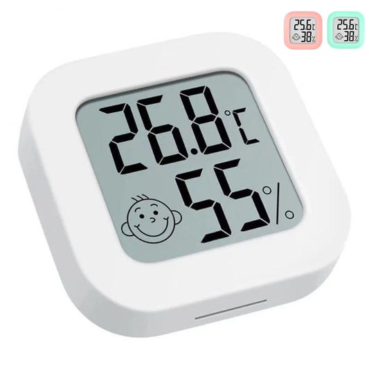 Digital Terrarium Thermometer & Hygrometer — LCD Temperature Humidity Meter for Reptile Tanks