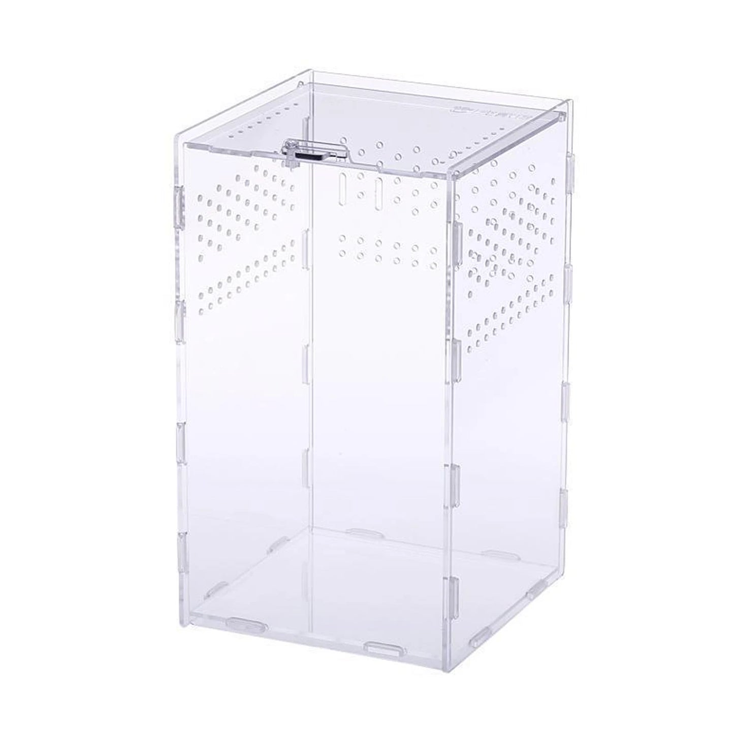 Acrylic Reptile Terrarium Breeding Box — Nano Arboreal Tarantula Enclosure for Bearded Dragon & Reptiles