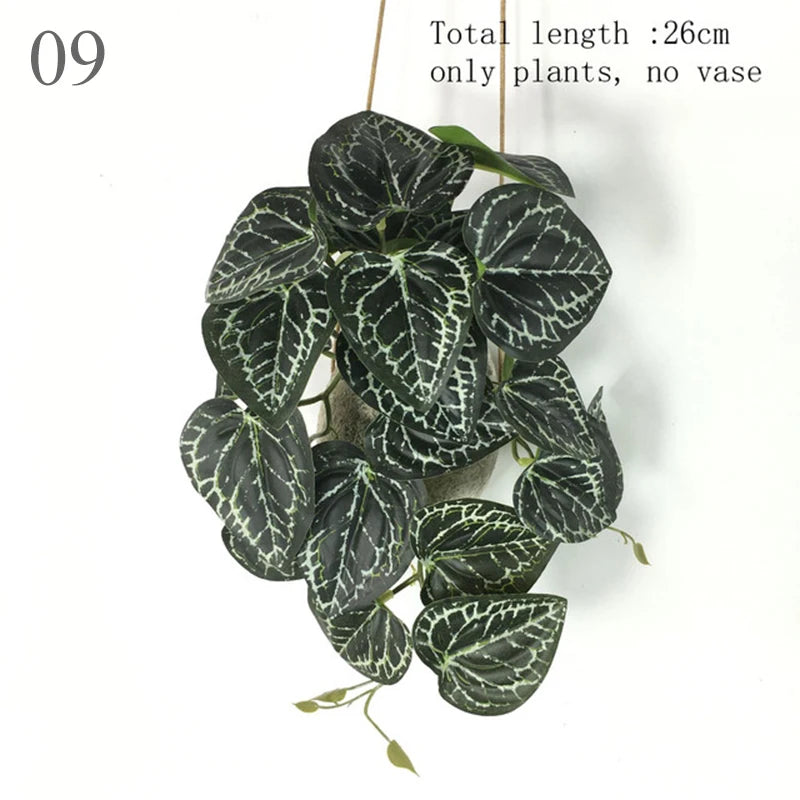 Artificial Terrarium Plants — Realistic Tropical Leaves for Reptile & Plant Tanks