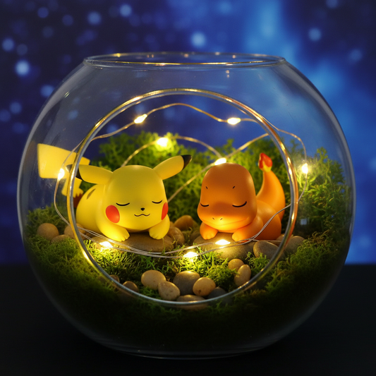 Pokemon Casual Time Figures — Pikachu, Munchlax, Slowpoke, Rowlet & Charmander Sleeping Kawaii Toys (6 Styles)