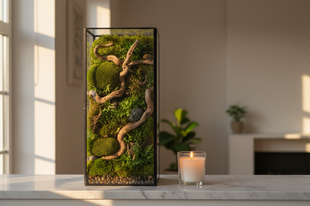 The Rainforest Kit — Complete Glass Terrarium Bundle